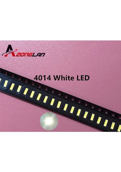 Lot 0.2W Smd LED Lamba Boncuk Beyaz Smd LED 6000K Boncuk LED V (Yurt Dışından)