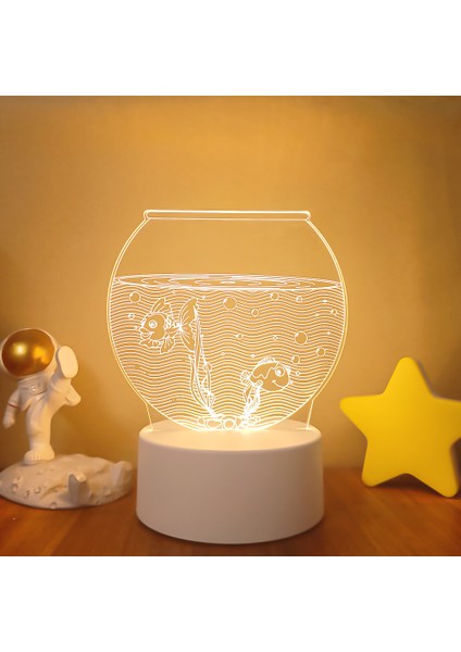 N Isa'nın Çarmıha Gerilmesi Yaratıcı Nightlights Yenilik Illusion Gece Lambası 3D Illusion Lamba Ev Dekoratif Işıklar (Yurt Dışından)