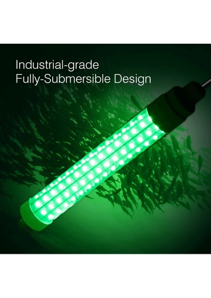 15W-BEYAZ 12V Balıkçı Işığı Smd LED Sualtı Dalgıç Balıkçı Işığı IP68 Lures Bulucu Lamba Karidesleri Çeker Kalamar Krill Işık (Yurt Dışından)