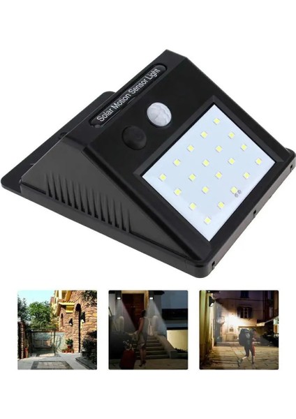 20 LED Güneş Işığı Açık Güneş Lambası Pır Hareket Sensörü Güneş Enerjili Güneş Işığı Sokak Lambası Bahçe Dekorasyon Için (Yurt Dışından)