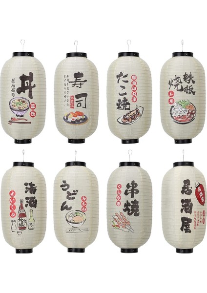 C-1 Adet Japon Fener Su Geçirmez Geleneksel Japon Tarzı Fener Kumaş Baskı Kumaş Sashimi Mutfağı Restoran Dekoru (Yurt Dışından)