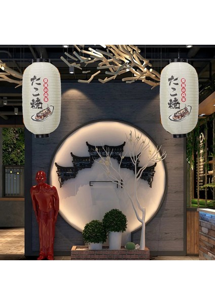 C-1 Adet Japon Fener Su Geçirmez Geleneksel Japon Tarzı Fener Kumaş Baskı Kumaş Sashimi Mutfağı Restoran Dekoru (Yurt Dışından)