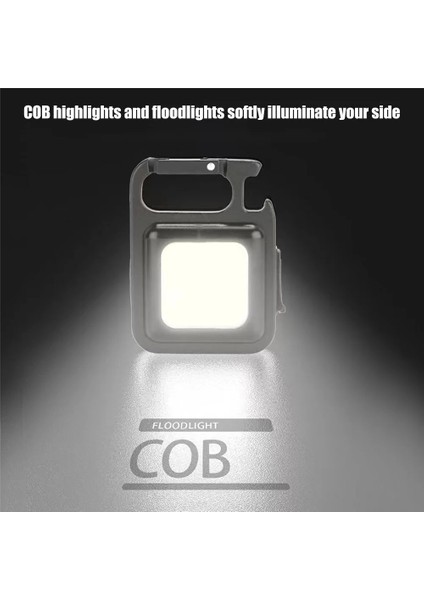 2 Adet USB Şarj Edilebilir Anahtar Işıklar, Mini LED Çalışma Lambaları Taşınabilir Cep Fenerleri, Açık Kamp Cob Gece Işıkları (Yurt Dışından) modelleri