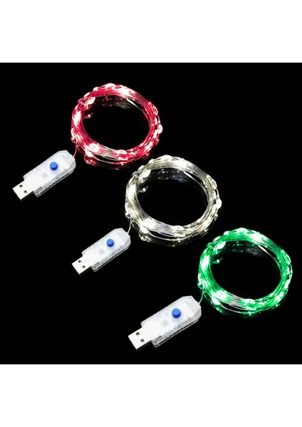 1 Milyon Tarzı Beyaz LED Bakır Tel Peri Işıklar USB Powered LED Dize Işıklar Noel Partisi Düğün Dıy Dekorasyon Için Açık Su Geçirmez Çelenk (Yurt Dışından)