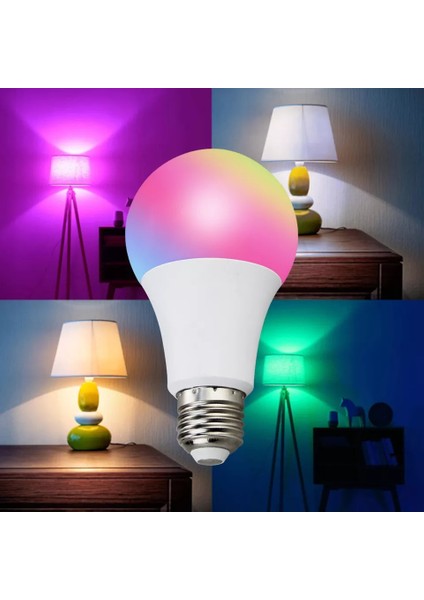 9W Tarzı A19-RGBCW-230V-4PCS Frogbro Tuya Akıllı Ampul E26 E27 LED Rgb Lamba Akıllı Yaşam Uygulaması ile Çalışmak Karartma Akıllı LED Ampul Müzik Ritim ile (Yurt Dışından)