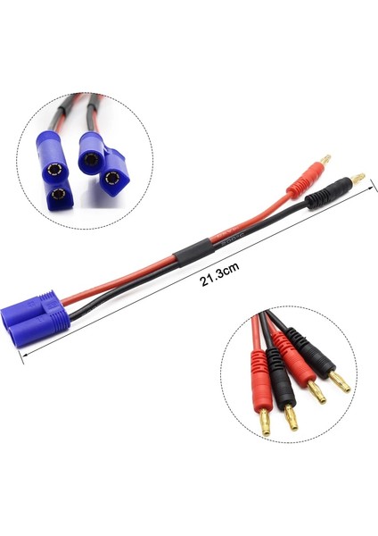 14AWG Yumuşak Silikon Kablo DZ0112 ile Muz Fişe Ec5 Konektörü (Yurt Dışından) fırsatları