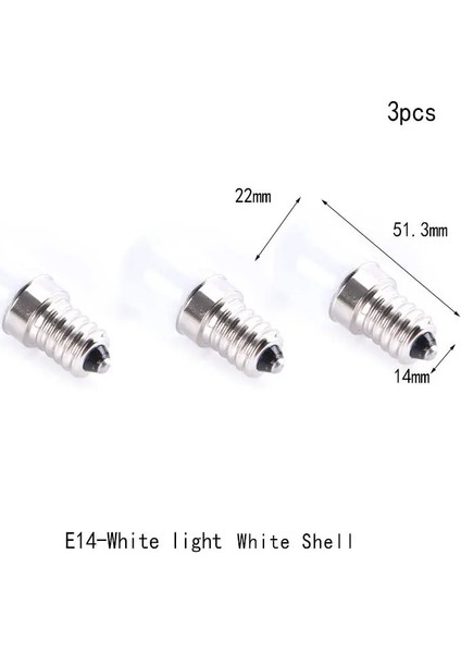 B1 3pcslot 2W E14 E12 LED Buzdolabı Ampul Buzdolabı Mısır Ampuller AC220V LED Lamba Whitewarm Beyaz Buzdolabı Ampulleri Değiştirin (Yurt Dışından)