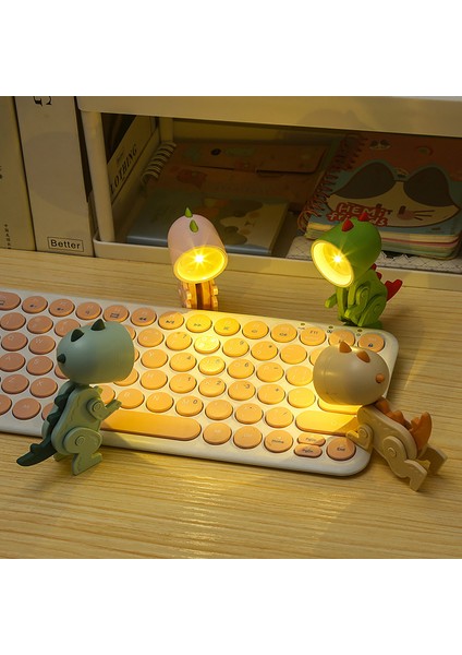No.3 Boyutu Mini Karikatür Gece Lambası LED Masa Lambası Sevimli Evcil Köpek Geyik Şekli Gece Lambası Çocuklar Için Yatak Odası Dekoru Başucu Lambası Yılbaşı Hediyeleri (Yurt Dışından)