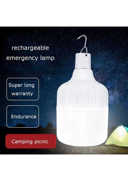 150W Taşınabilir Kamp Işıkları USB Şarj Edilebilir Lamba Elektrik Kesintisi Acil Ampul Yüksek Güç Çadır Aydınlatma Kamp Ekipmanları Ampul (Yurt Dışından) fırsatları