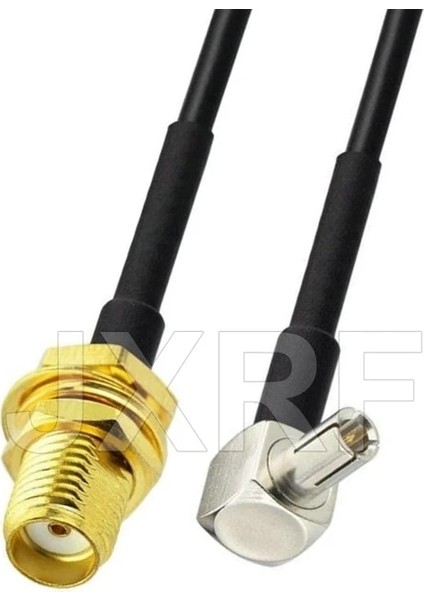 Altın Tarzı 20 Santimetre Sma To Ts9 Adaptörü Sma Erkek Dişi Ts9 Düz Sağ Açı Konnektörü Rggtail Kablo 10CM 15CM 20CM 50CM 3g 4g Modem Için (Yurt Dışından)