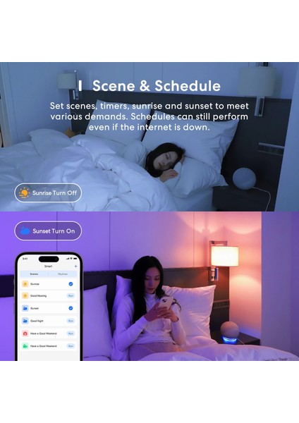 9W Tarzı Gri Meross Akıllı Ampul Wifi Ampul LED Lamba Rgbww Kısılabilir E26 E27 B22 9W(60W Eşdeğer) Destek Alexa Google Home Smartthings (Yurt Dışından)