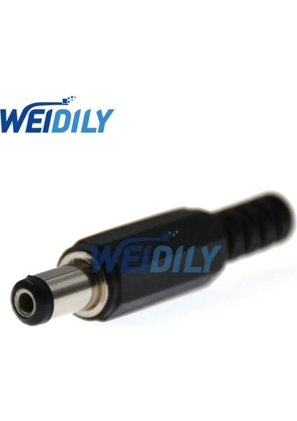 5,5x2,1 mm Stili Erkek Lehim Dc Güç Namlu Ucu Fiş Jak Konnektör Adaptörü 5.5*2.1*** Dc Fiş (Yurt Dışından)