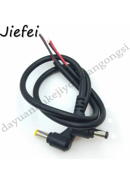 5.5x2.1mm Tarzı .5**xxawg Dik Açılı 90 Derece Dc Güç Fişi, Kablolu Siyah Şarj Konnektörü 25CM (Yurt Dışından) indirimleri