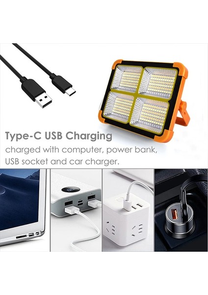 10000LM Mah Taşınabilir Güneş Fener LED Çadır Işığı Şarj Edilebilir Fener Acil Gece Pazarı Işık Açık Kamp Ampul Lamba (Yurt Dışından) fırsatları