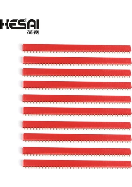 Siyah Stil Gle Sıralı Dişi Pcb Kartı Pin Başlık Konektörü Streader 1xolourful Soket (Yurt Dışından) fiyatları