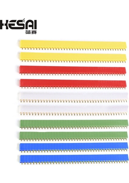 Siyah Stil Gle Sıralı Dişi Pcb Kartı Pin Başlık Konektörü Streader 1xolourful Soket (Yurt Dışından) modelleri