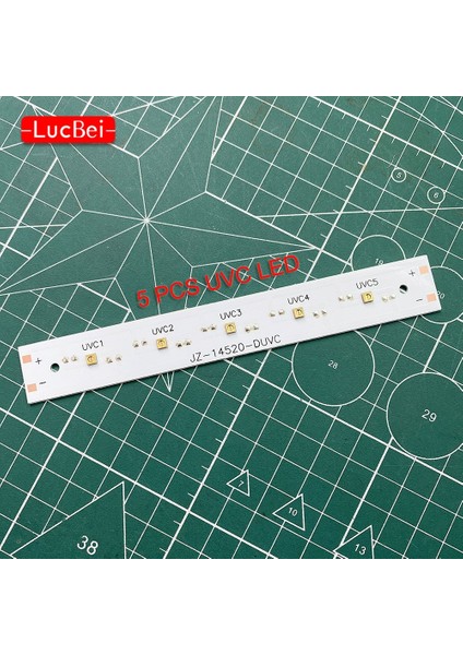 CK5L Yüksek Li 6V 275NM 5W Uvc LED Modülü Uv Lamba Sterilizatörü Uvc Derin Menekşe Ultraviyole Işık Sterilizasyon Için (Yurt Dışından)