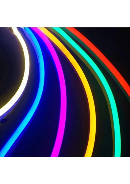 6m Tarzı Pembe Neon Flex LED Işık Şeridi Priz ile Mutlu Doğum Günü Düğün Gelin Olmak Neon Burcu Pembe Işık Bebek Oda Duvar Dekoru (Yurt Dışından)