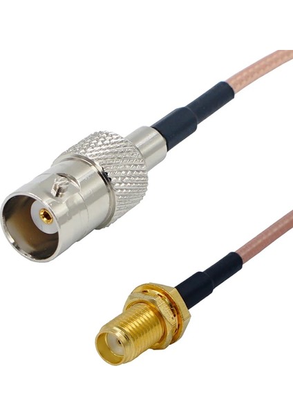 No.8 Tarzı 50CM Kablo Sma Erkek Fiş Bnc Erkek Düz Konnektör Kablosu RG316 Rf Jumper Pigtail Erkek - Dişi Dik Açılı Rf Koaksiyel (Yurt Dışından)