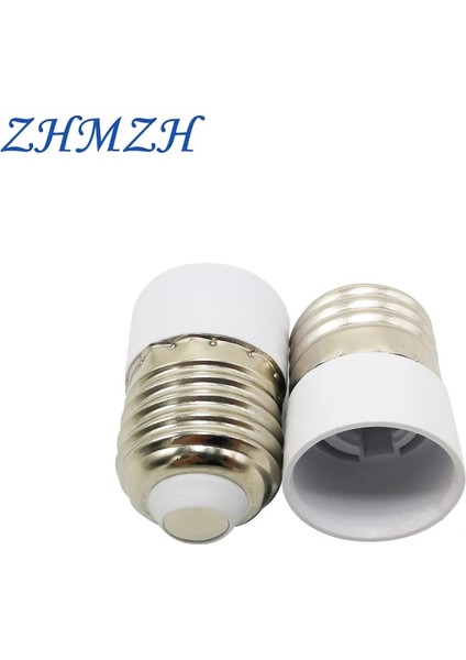 2 Adet Grup E27-E14 Lamba Tutucu Dönüştürücü E14 Lamba Soketi Adaptörü E27 Lamba Tabanı Yanmaz Malzeme Vida Ağız Lamba Soketi Değiştirici (Yurt Dışından)