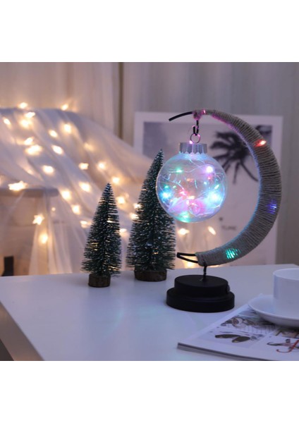 Renkli Retro Ay Gece Lambası Şükran Günü Noel Cadılar Bayramı Masa Lambası Süslemeleri Ev Yatak Odası Parti Süsleme Için (Yurt Dışından) fiyatları