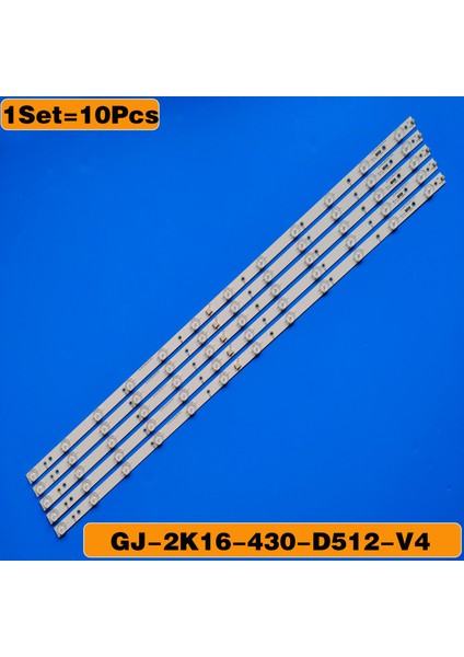 Phılıus 43PUTPU Lb V0_USPUSPU TPT430U3 43PUH6101 Için LED Arka Işık Şeridi (Yurt Dışından)