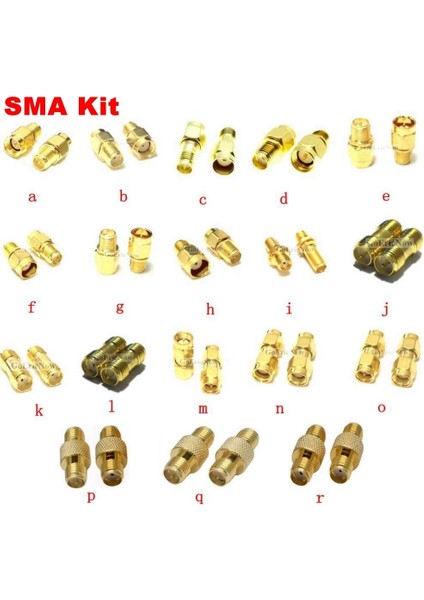 Tarzım Ma Sma Erkek Dişi Düz Konnektör Rpsma Rp-Sma Erkek Adaptör Rf Wıfı Gps 4g Gsm Anteni (Yurt Dışından) fiyatları