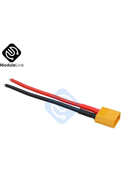 Kadın Tarzı Et XT60 Erkek Dişi Pil Konektörü Dişi Erkek Fiş Silikon 14 Awg Tel Yüksek (Yurt Dışından)