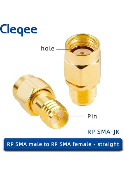 C20090 Tarzı Cleqee Ma Sma Erkek Dişi Altın Kaplama Rp Sma Sma Erkek Rpsma Konektörü Rf Adaptörü Düz Bükülmüş Lt Tipi (Yurt Dışından)
