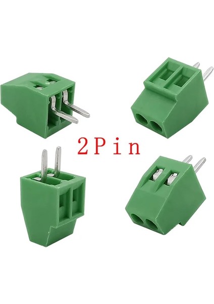 2pin Tarzı 5 Adet Kf Pcb Mrew Kf Telleri Için Terminal Blokları Konnektörü.terminal (Yurt Dışından)