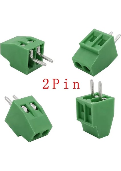 2pin Tarzı 5 Adet Kf Pcb Mrew Kf Telleri Için Terminal Blokları Konnektörü.terminal (Yurt Dışından)