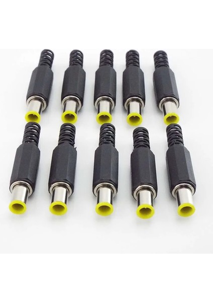 10 Adet Tarzı Dc Güç Konektörü Adaptörü x Zekâ Dc Priz Sarı 6.5*4.4 Erkek Kaynak Fişi Ses Dıy Parçaları (Yurt Dışından) fiyatları