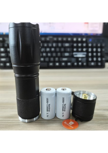 2 Adet Tarzı Wurkko Pil 3.7V Ah HD15FORT Tüp Şarj Edilebilir Pil Için El Feneri ile Taşıma (Yurt Dışından)
