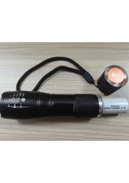 2 Adet Tarzı Wurkko Pil 3.7V Ah HD15FORT Tüp Şarj Edilebilir Pil Için El Feneri ile Taşıma (Yurt Dışından)