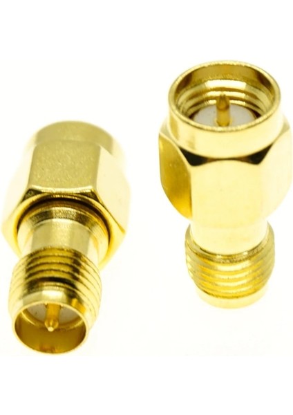 E Tarzı Ma Erkek Dişi Rpsma Rp Sma Erkek Dişi Rf Koaksiyel Konnektör Dönüştürücü Adaptör Sağ Açı 3 Yollu Lt Tipi (Yurt Dışından)