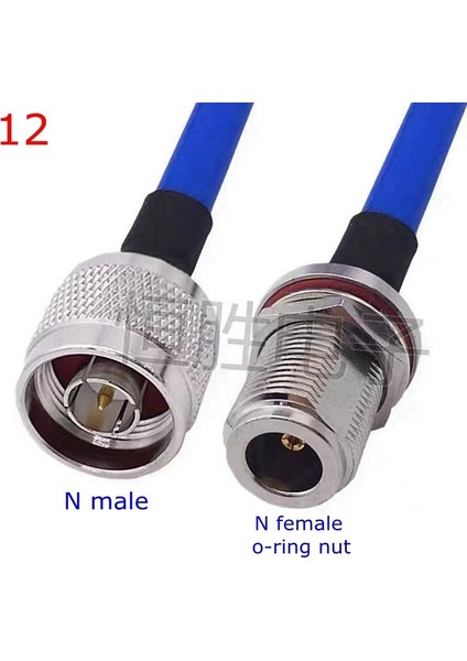 TYPE12-1PCS Tarzı 150CM RG402 Koaksiyel Kablo L16 N Sma Erkek Dişi Konnektör Sma N Sağ Açı Kıvrım Için RG402 Yüksek Frekans Mavi 50OHM RG141 (Yurt Dışından)