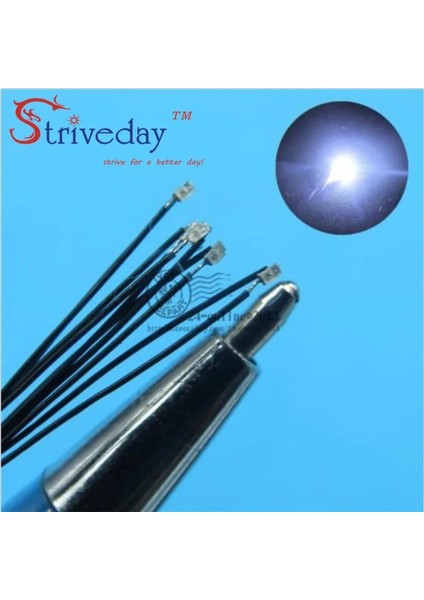 10 Adet Tarzı Beyaz Md Önceden Lehimlenmiş Mikro Litz Kablolu LED Direnç 20 cm Model Dıy 9 Renk Seçebilirsiniz Açar (Yurt Dışından)