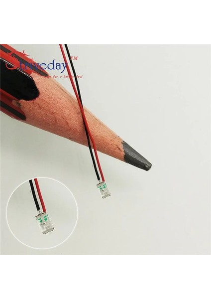 10 Adet Tarzı Sarı Renkler Seçilebilir 8V-12V Yeniden Lehimlenmiş Mikro Litz Smd LED LED Kablolu Kablolar 20CM (Yurt Dışından) fırsatları