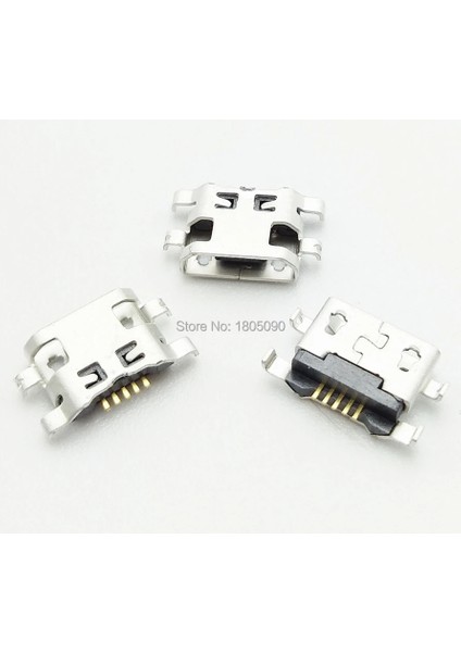 Mikro USB Ters Ağır Plaka 1.2 Şarj Bağlantı Noktası Konektörü Lenovo A708T Alcatel 7040N Için Huawei G7 G7-TL00 (Yurt Dışından)