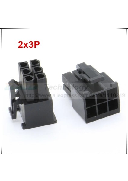 2X3P Tarzı Lot R Siyah Pcbilgisayar Graard Pcı-E Gücü Için Otomotiv Kablo Demeti Konnektörü Erkek (Yurt Dışından)