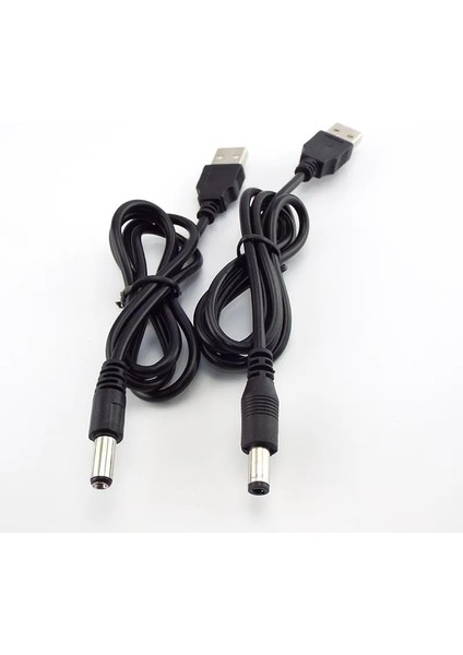 5,5x2,1 mm Stili USB A Erkek - Dc Güç Kaynağı Fiş Jakı Tipi A Uzatma Kablosu Konnektör Kabloları (Yurt Dışından) indirimleri