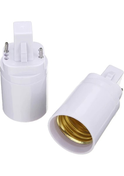 G E27 Es Edison Vidalı Ampul Soket Lamba Adaptörü Dönüştürücü Tutucu Işık Lambası Dönüştürücü G24 Ampul Adaptör Soketi (Yurt Dışından)
