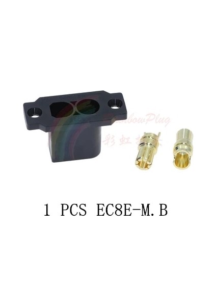 EC8E-M.B Stili Hızlı Şarj Takılabilir Fiş Ec8-F EC8E-M Ec8 Erkek Kapaklı Yüksek Akım 100A Konnektör (Yurt Dışından)