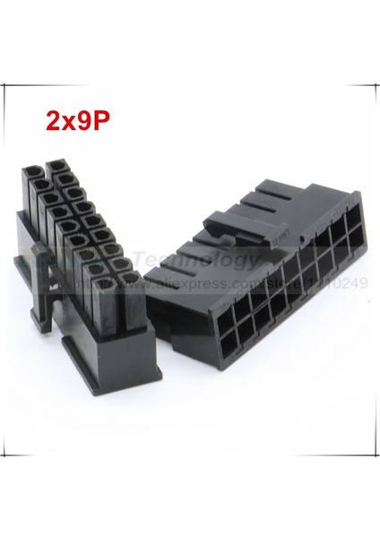 2X9P Tarzı Lot R Siyah Pcbilgisayar Graard Pcı-E Gücü Için Otomotiv Kablo Demeti Konnektörü Erkek (Yurt Dışından)