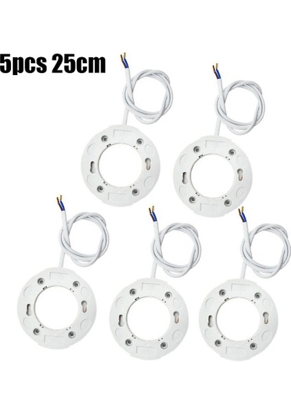 5 Adet GX53 Lamba Tutucu Tabanı GX53 Lambalar LED ve Cfl GX53 Ampuller Tavan Duvarları Lamba Şarap Dolabı Tutucu (Yurt Dışından)