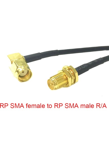 No.18 Stili 10CM Wıfı Anten Uzatma Kablosu Sma Erkek Fiş Dişi Jack Düz Sağ Açı Pigtail Adaptörü Rgmcmcmcmcm (Yurt Dışından)