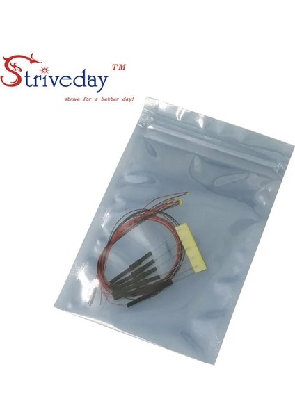 10 Adet Tarzı Sarı Renkler Seçilebilir 8V-12V Yeniden Lehimlenmiş Mikro Litz Smd LED LED Kablolu Kablolar 20CM (Yurt Dışından) indirimleri