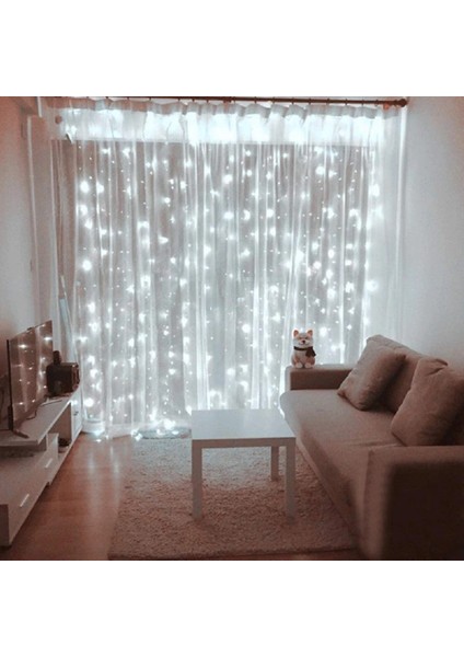 3MX1M Tarzı Rgb LED Işık Perdesi Garland Pencerede Uzaktan Kumanda ile 8 Mod USB Güç Yatak Odası Düğün Için Yılbaşı Dekoru Festoon (Yurt Dışından) fırsatları