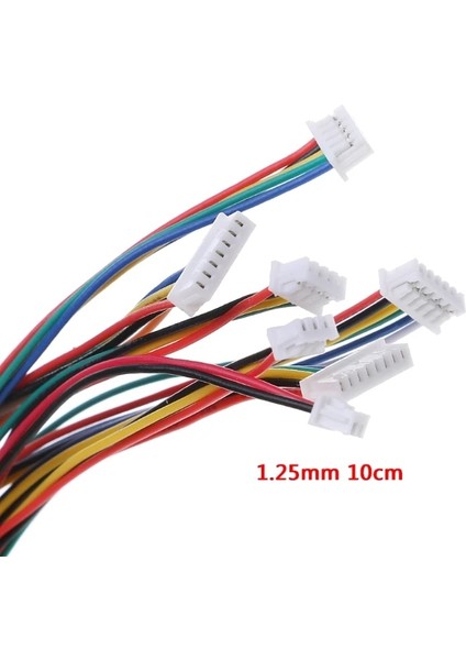 Jst1.25 Stili 20 Santimetre Mini Mikro Jst Dişi Fiş Konnektör Iletken cm 15CM 20CM Tek Çift Kalaylı (Yurt Dışından) fırsatları