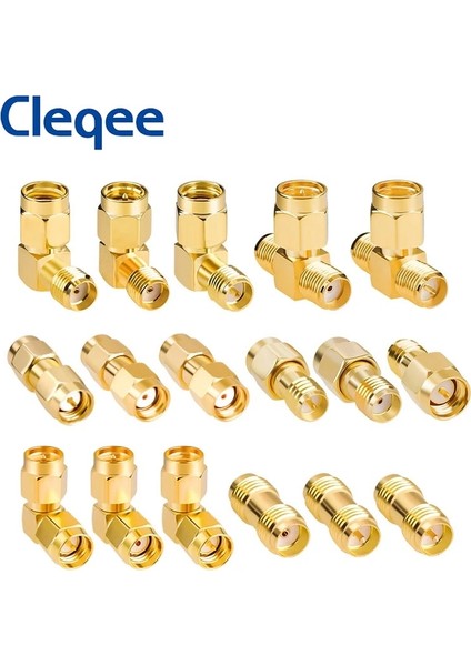 C20084 Stili Cleqee Ma Sma Erkek Dişi Altın Kaplama Rp Sma Sma Erkek Rpsma Konektörü Rf Adaptörü Düz Bükülmüş Lt Tipi (Yurt Dışından) modelleri
